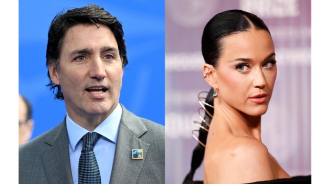 Katy Perry ile Justin Trudeau dudak dudağa görüntülendi